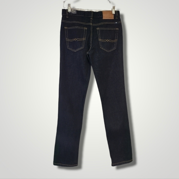 Lucky Brand Jeans Kids 14 Dark Dark Wash Skinny‎ Straight Leg Five Pockets - Picture 3 of 10
